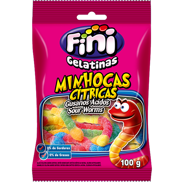 Fini Gusanos Ácidos x 100g