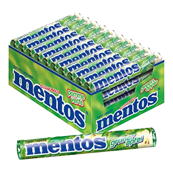 Mentos Rollo Manzana Verde