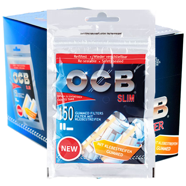 OCB Slim Gummed 10 x 150