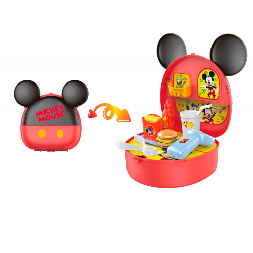 Mickey Valija Playset Hamburgueseria
