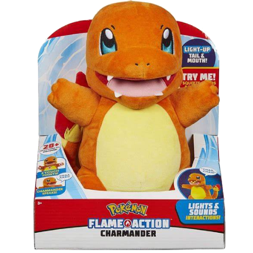 Pokemon - Charmander Interactivo c/ Luz y Sonido