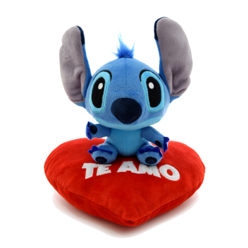 Stitch c/ Corazon Sentado Mediano