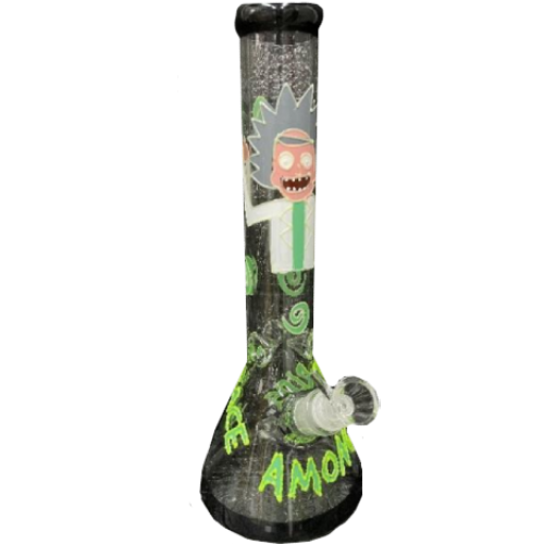 Bong Vidrio Transparente Rick 35cm
