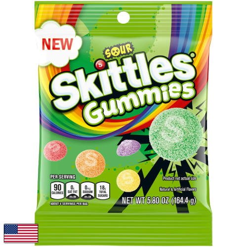Skittles Gummies Sour x 164.4g