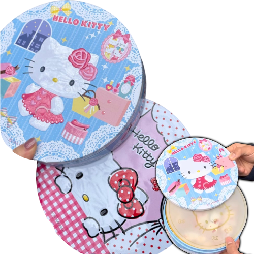 Hello Kitty Lata Redonda c/ Turrones x 168g