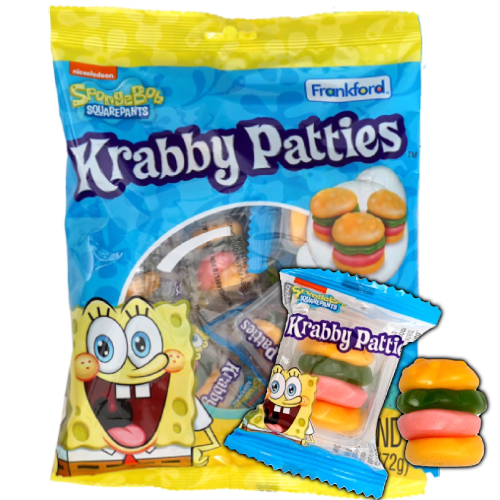Krabby Patties Gummy Candies Bolsa