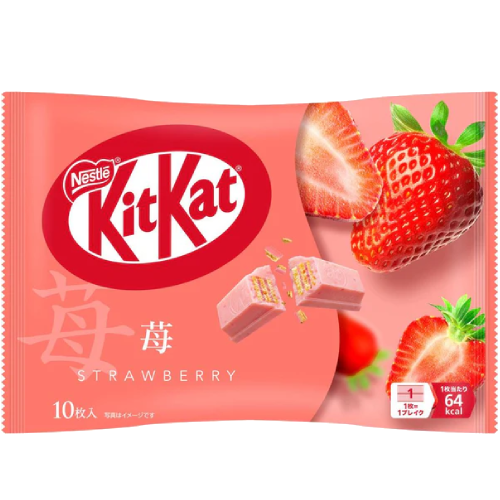 Kit Kat Strawberry Travel Bag x 10u