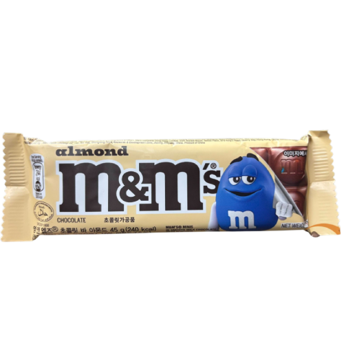 M&M Barra de Chocolate Almond c/ Mini´s