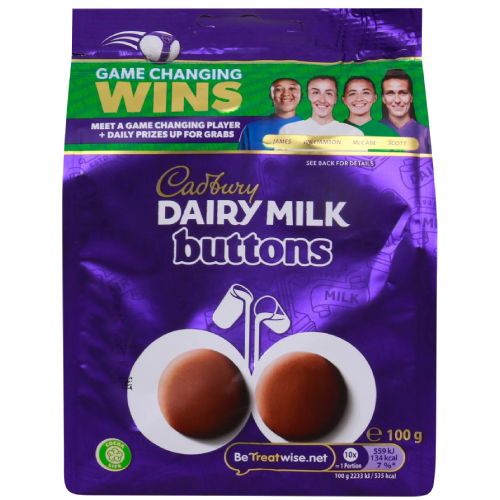 Cadbury´s Dairy Milk Buttons Bolsa