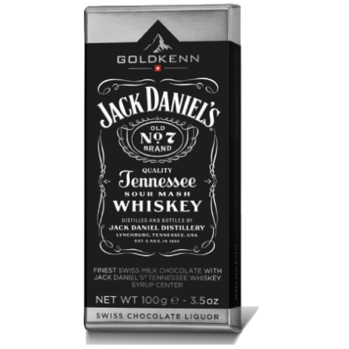 Jack Daniels Whisky Goldkenn Chocolate
