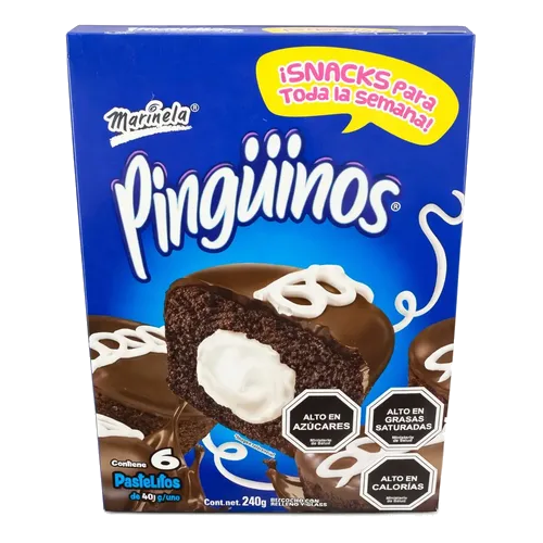 Pinguinos Marinela Box x 6