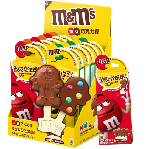 M&M Paleta de Chocolate c/ Minis x 15g