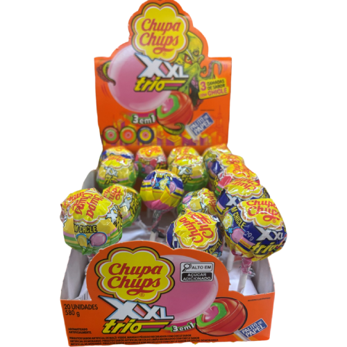 Chupa Chups XXL c/ relleno x 24