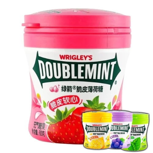 Wrigley´s Doublemint Frasco Grande x 80g