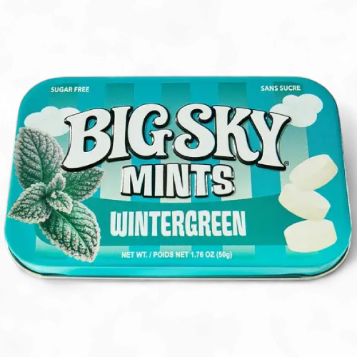 Big Sky Mints Wintergreen - Lata Grande